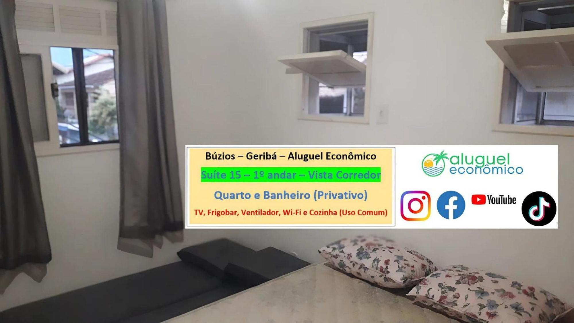 Buzios - Geriba - Suites - Aluguel Economico Eksteriør billede