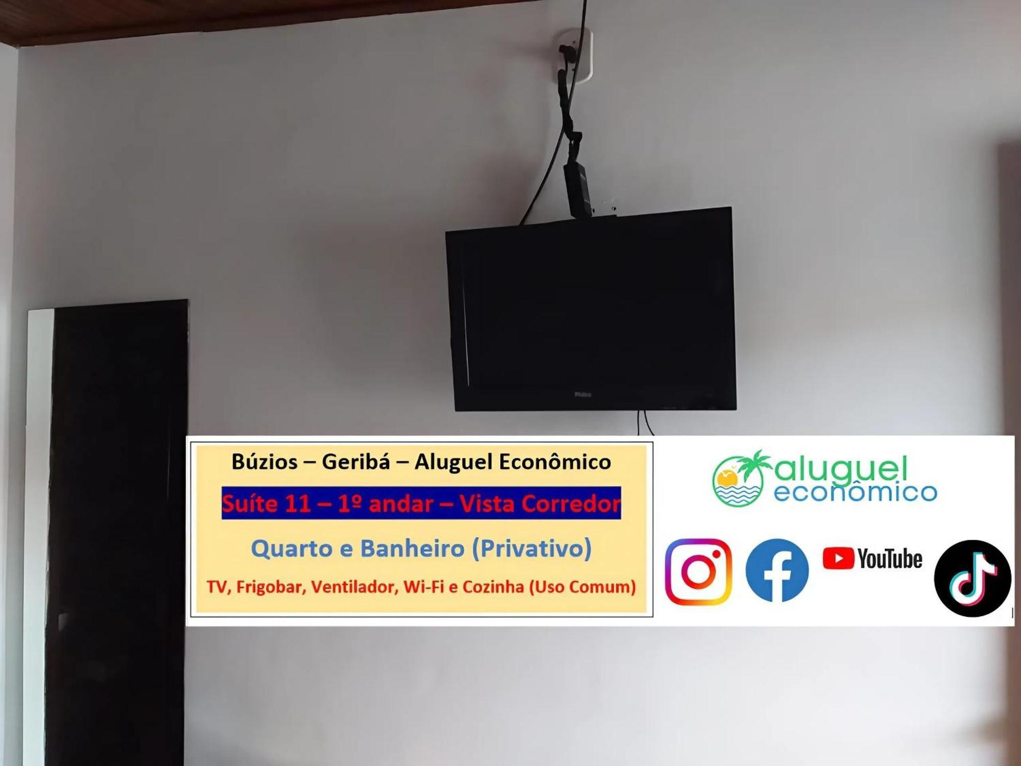 Buzios - Geriba - Suites - Aluguel Economico Eksteriør billede