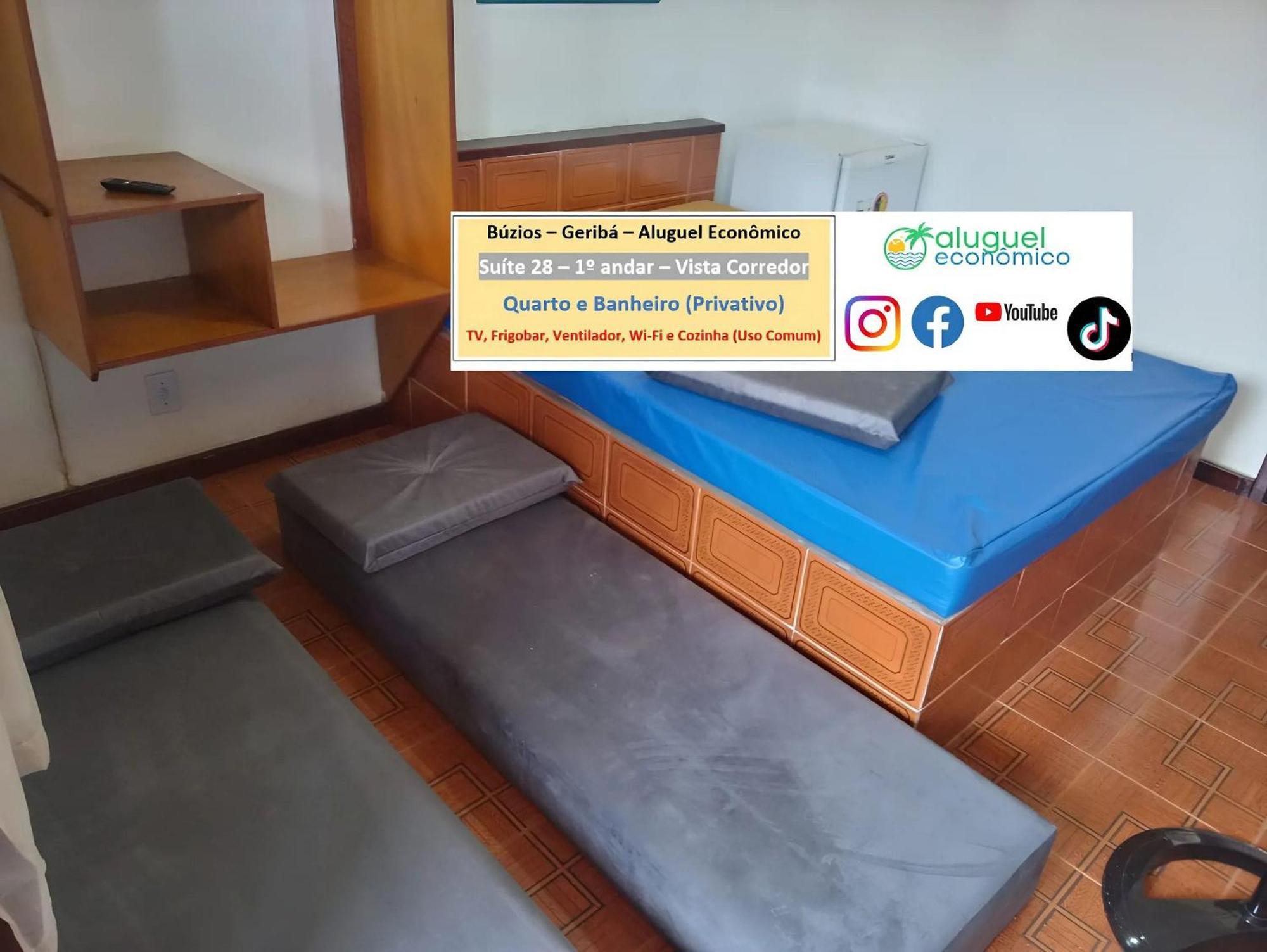 Buzios - Geriba - Suites - Aluguel Economico Eksteriør billede