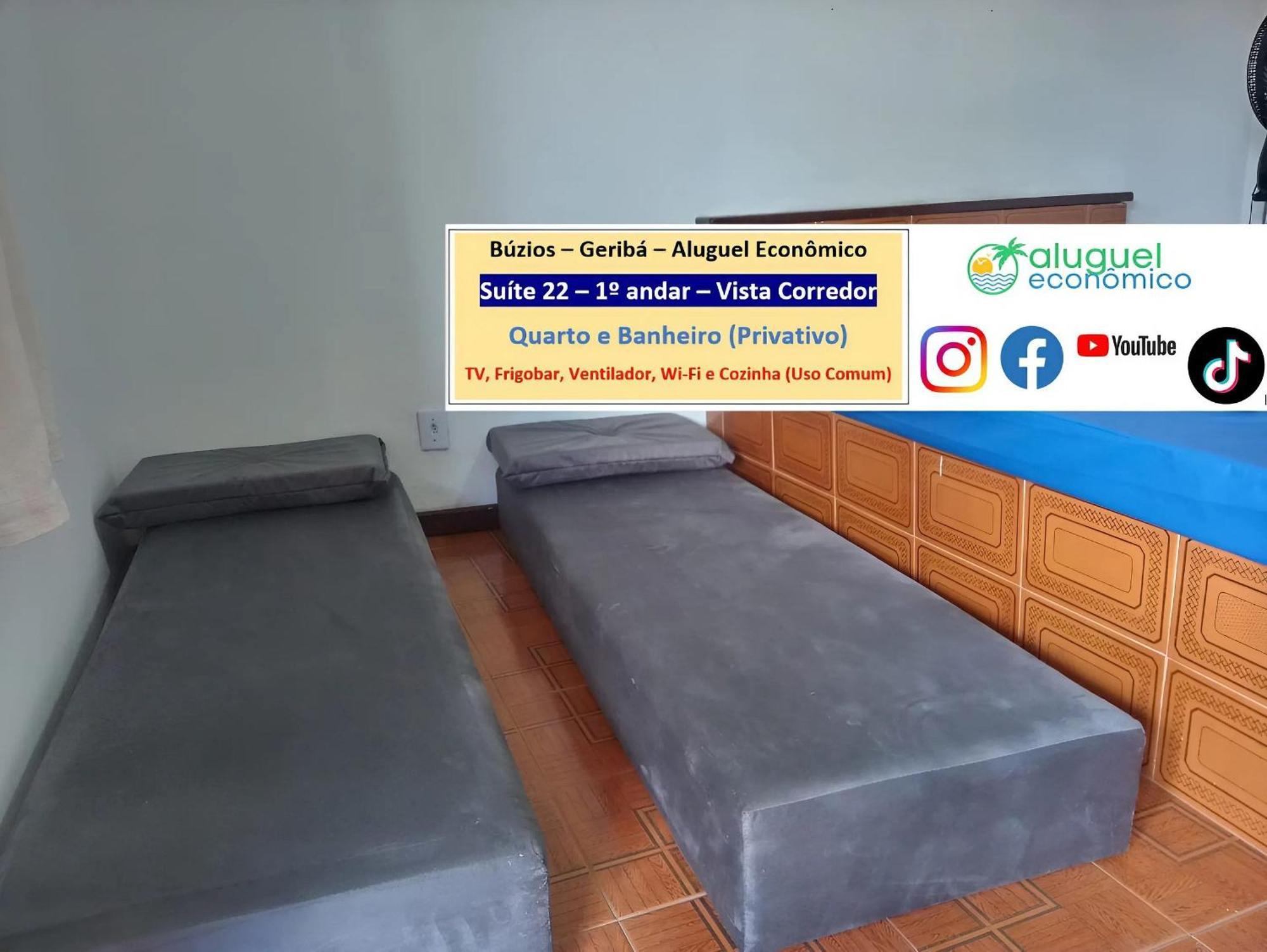 Buzios - Geriba - Suites - Aluguel Economico Eksteriør billede