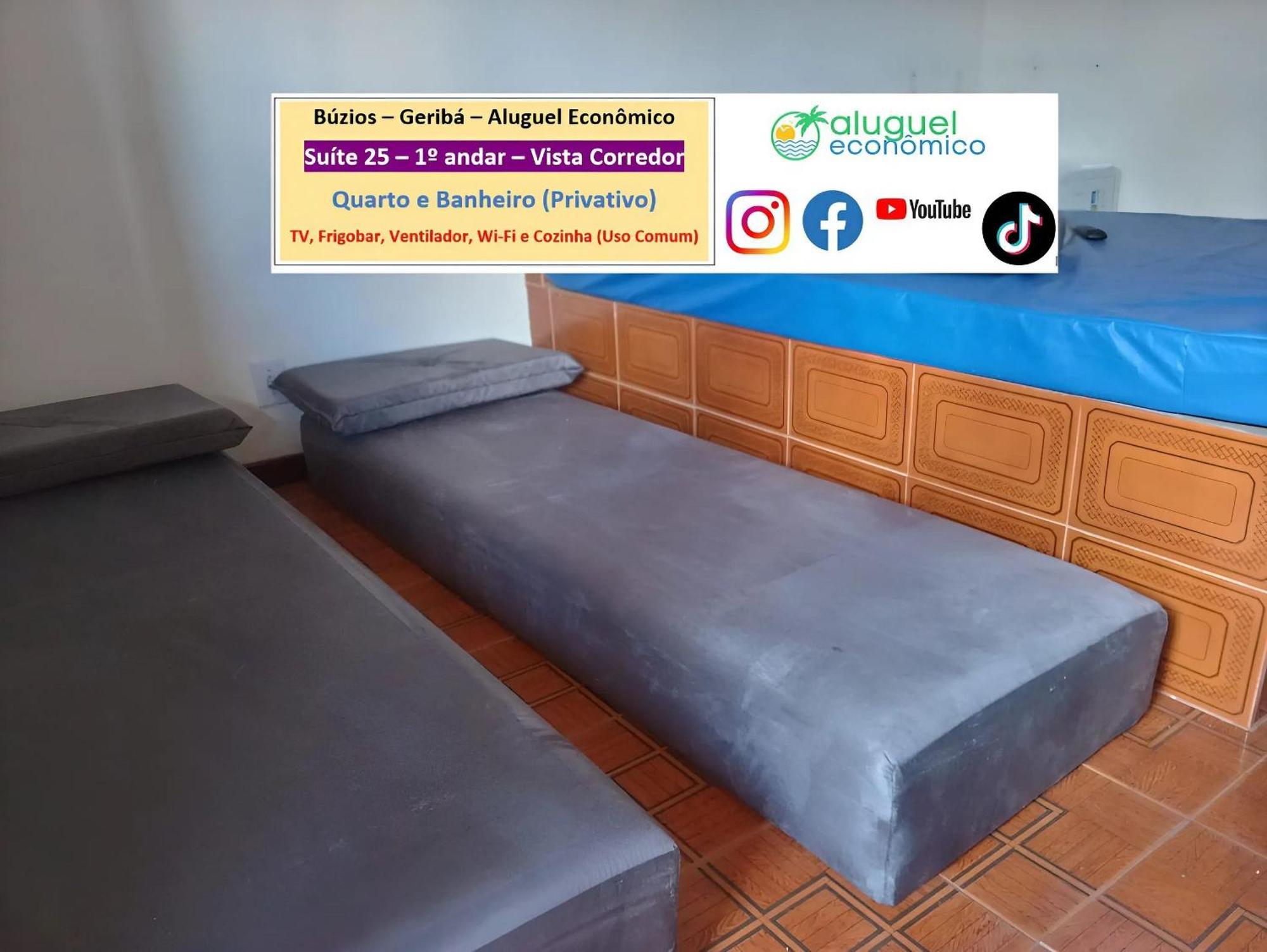Buzios - Geriba - Suites - Aluguel Economico Eksteriør billede