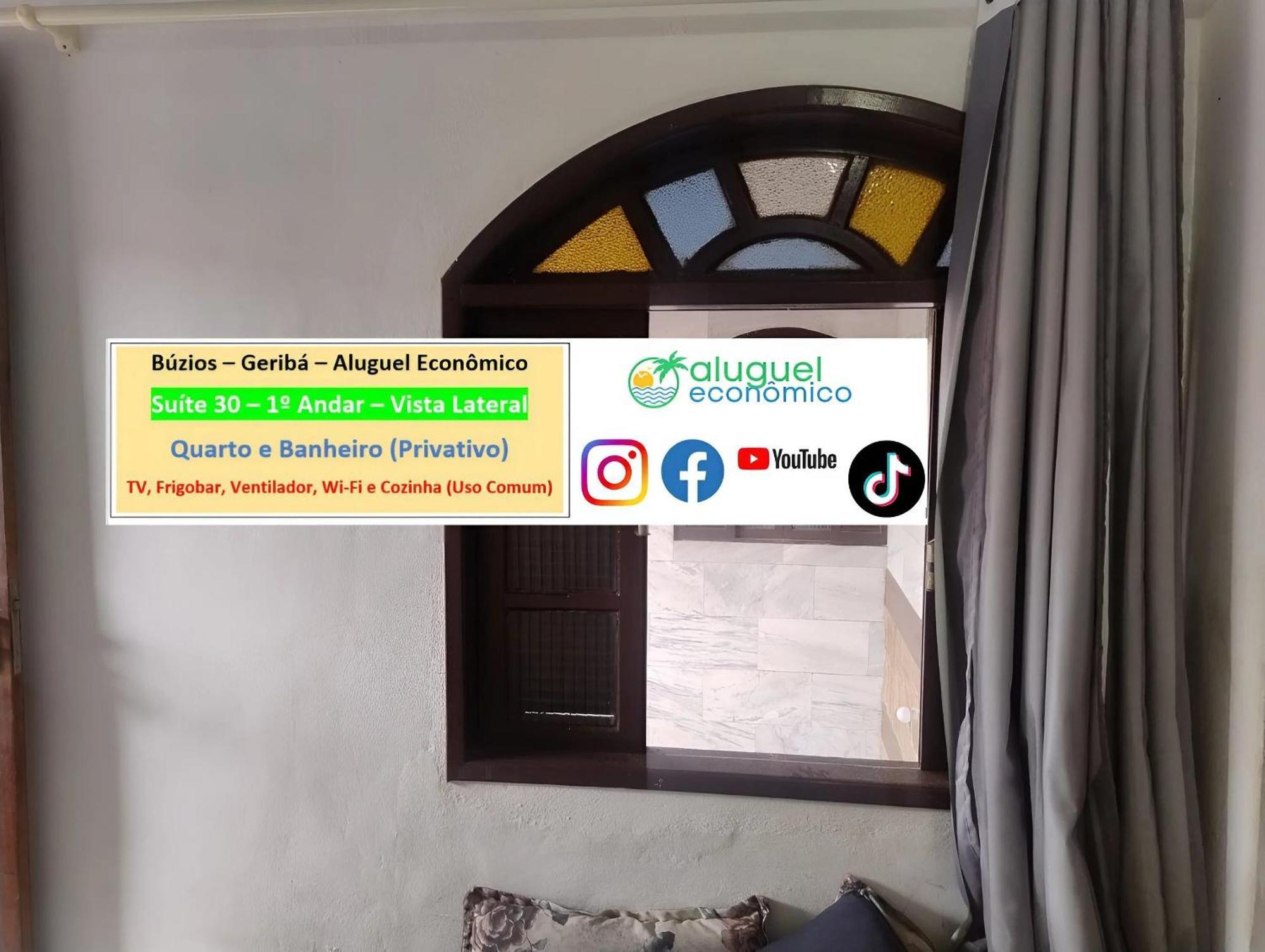 Buzios - Geriba - Suites - Aluguel Economico Eksteriør billede