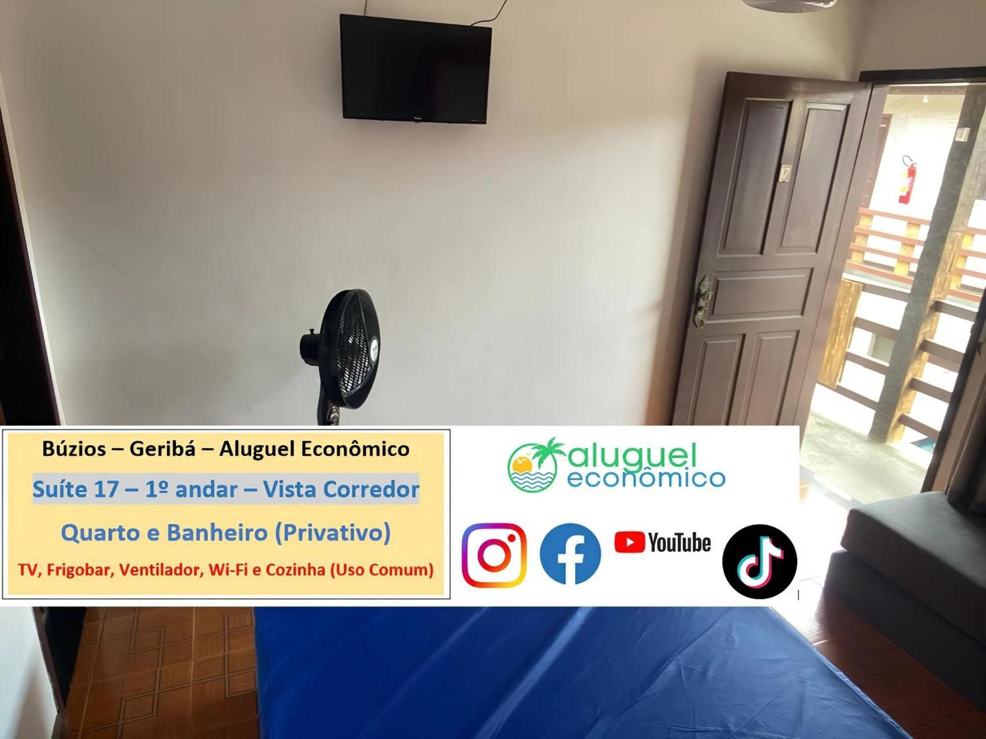 Buzios - Geriba - Suites - Aluguel Economico Eksteriør billede