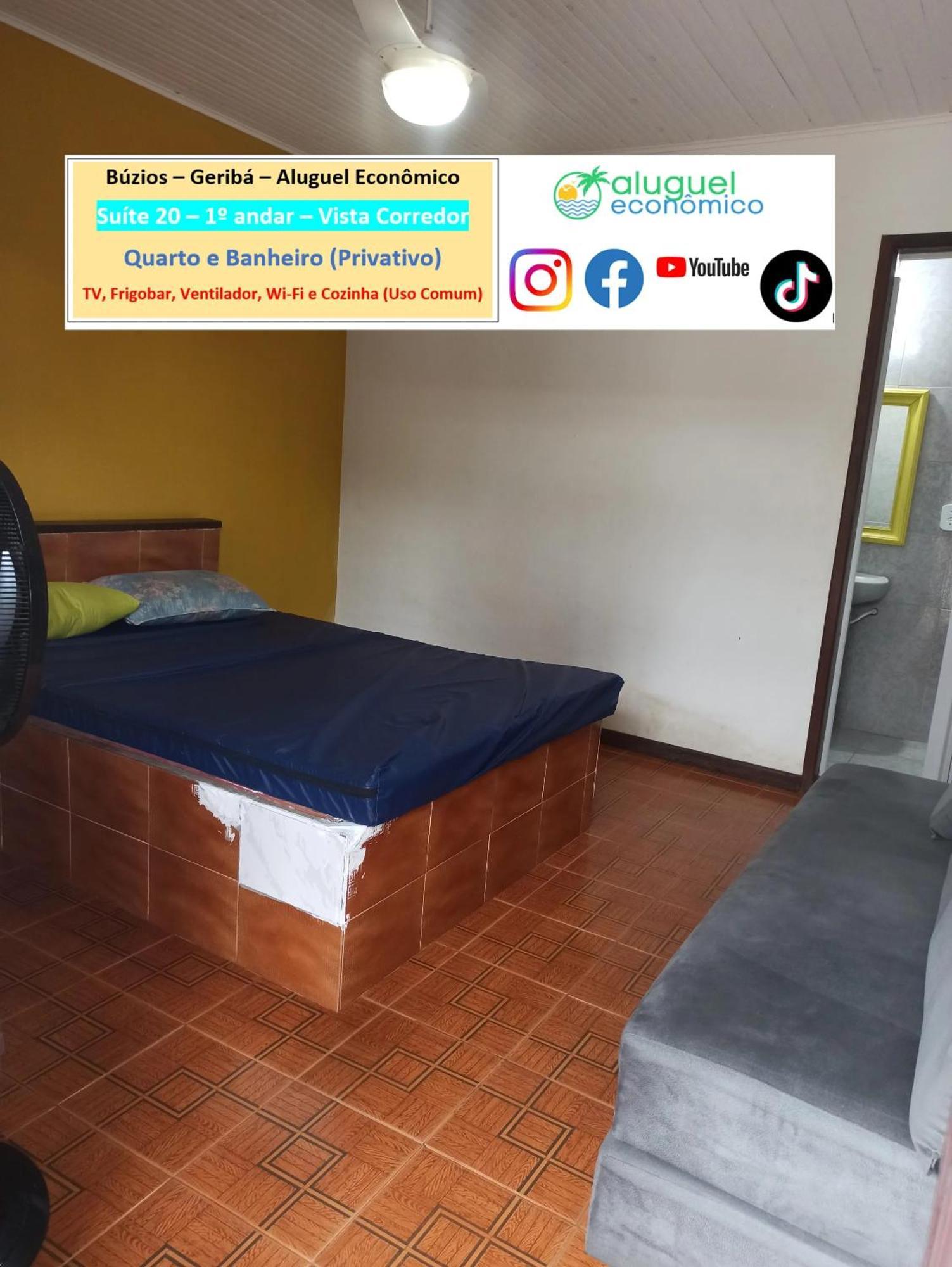 Buzios - Geriba - Suites - Aluguel Economico Eksteriør billede